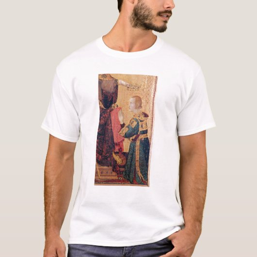 St. Louis van Toulouse die zijn broer crowt T-shirt (Voorkant)