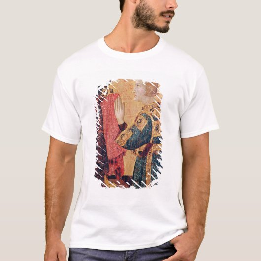 St. Louis van Toulouse die zijn broer crowt T-shirt (Voorkant)
