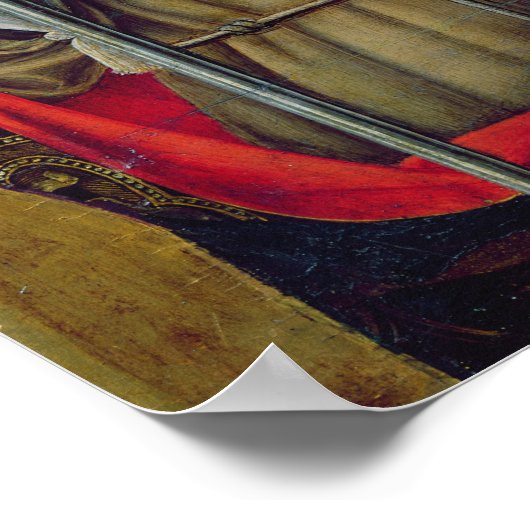 St. Louis van Toulouse Poster (Hoek)