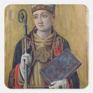 St. Louis van Toulouse Vierkante Sticker