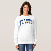St. Louis Varsity College Style Sweatshirt (Voorkant volledig)