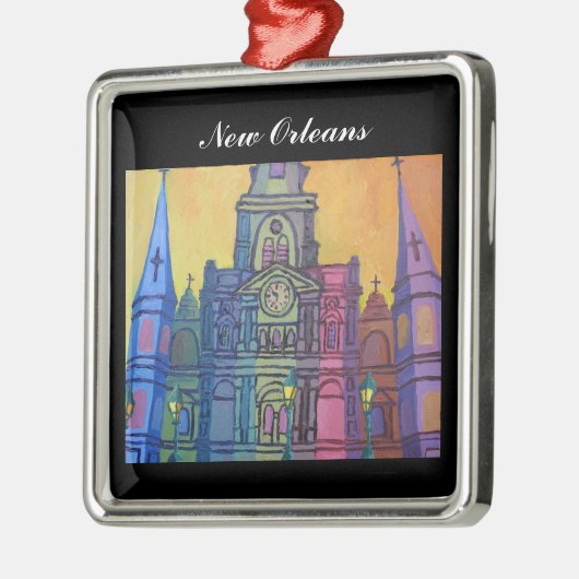 st-louis-versiering metalen ornament (Links)