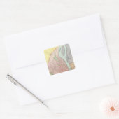 St. Louis Vierkante Sticker (Envelop)
