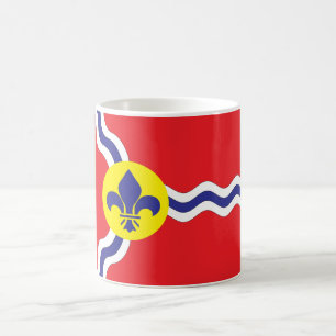 St. Louis vlag Koffiemok