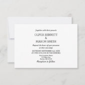 St Louis Wedding Invitation Missouri Saint Louis Kaart (Voorkant)
