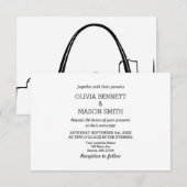St Louis Wedding Invitation Missouri Saint Louis Kaart (Voorkant / Achterkant)