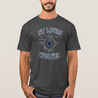St Louis Wolves "Wie is eerste?" Opstelling T-shirt