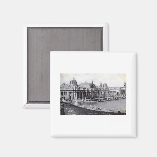 St. Louis World's Fair 1904 Magneet (Voorkant / Achterkant)