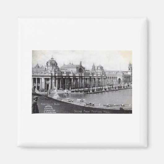 St. Louis World's Fair 1904  Magneet (Voorkant)