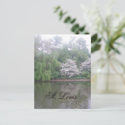 St. louis zoo briefkaart (Staand voorkant)