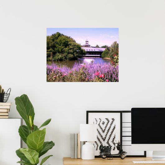 St. Louis Zoo Poster (Thuiskantoor)