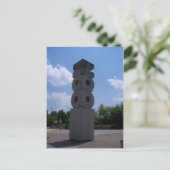 St. Louis Zoo Statue Briefkaart (Staand voorkant)