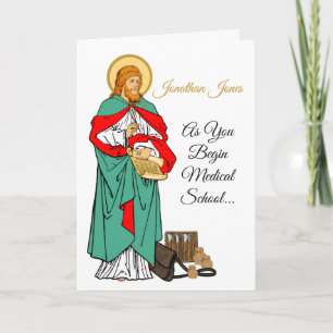 St. Lucas, Geliefde Arts (RLS 08; MedVers.) Kaart