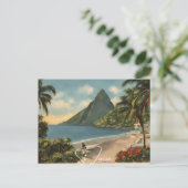 St Lucia (6) Briefkaart (Staand voorkant)