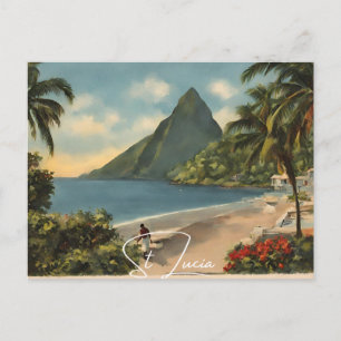 St Lucia (6) Briefkaart