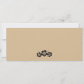 St Lucia Boarding Pass Save the Date Birthday (Achterkant)