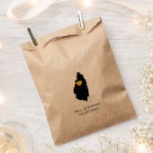 St. Lucia bruiloft gunst trakteren zakken, geschen Bedankzakje (Geknipt)