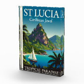 St Lucia Caribbean Jewel  Fotoblokken (Rechts)