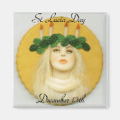 St. Lucia Dag 094 JL Biel Magneet (Voorkant)