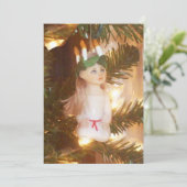 St. Lucia Dagboom JL Biel Feestdagenkaart (Staand voorkant)