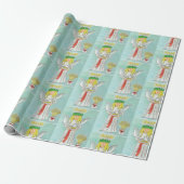 St. Lucia Day Giftwrap Cadeaupapier (Uitgerold)