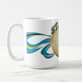 St. Lucia Embleem | Caribische trots | Fanartikele Koffiemok
