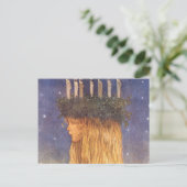 St Lucia John Bauer Briefkaart (Staand voorkant)