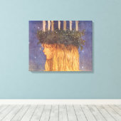 St Lucia John Bauer Canvas Afdruk (Insitu (Houten vloer))