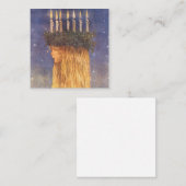 St Lucia John Bauer Vierkante Visitekaartje (Voorkant / Achterkant)