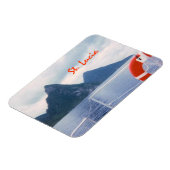 St. Lucia Pitons van het Zee Premium Magnet Magneet (Linkerzijde)