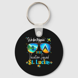 St. Lucia Vakantie Familie Vrienden Reis Cruise 20 Sleutelhanger