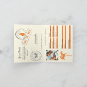 St. Lucia Wedding Passport Invitation (Binnen)