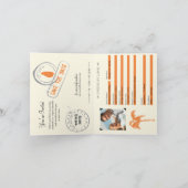 St. Lucia Wedding Passport Invitation (Binnen)