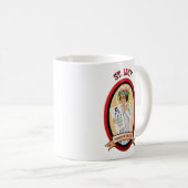 St. Lucy Patron van de mok van de het pictogramhei (Voorkant rechts)