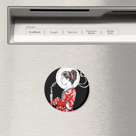 St. Lucy van Syracuse Magneet (Insitu (Vaatwasser))