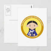 St. Lucy Yi ZhenMei Briefkaart (Voorkant / Achterkant)