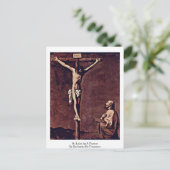 St. Luke als schilder van Zurbaran de Francisco Briefkaart (Staand voorkant)