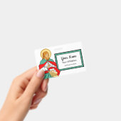 St. Luke, Beloved Physician (RLS 08; MedVers.) Badge (Handheld)