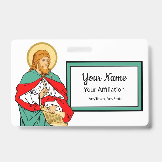 St. Luke, Beloved Physician (RLS 08; MedVers.) Badge (Voorzijde)