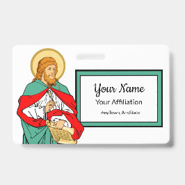 St. Luke, Beloved Physician (RLS 08; MedVers.) Badge