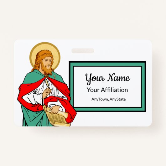 St. Luke, Beloved Physician (RLS 08; MedVers.) Badge (Voorkant)