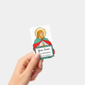 St. Luke, Beloved Physician (RLS 08; MedVers.) Badge (Handheld)