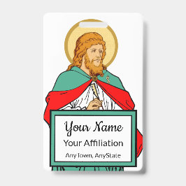 St. Luke, Beloved Physician (RLS 08; MedVers.) Badge