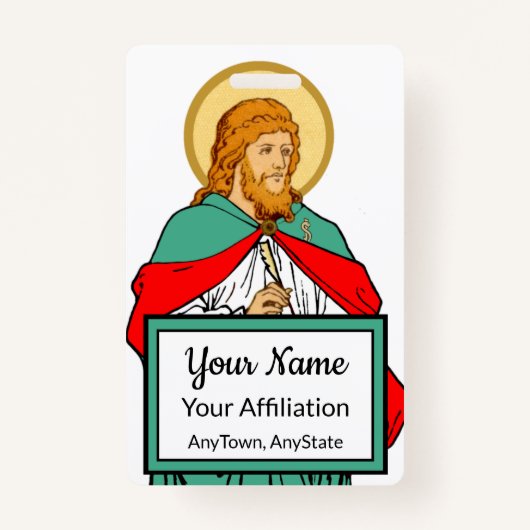 St. Luke, Beloved Physician (RLS 08; MedVers.) Badge (Voorkant)