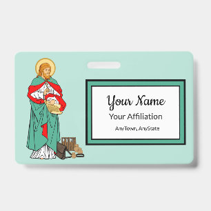 St. Luke, Beloved Physician (RLS 08; MedVers.) Badge