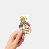 St. Luke, Beloved Physician (RLS 08; MedVers.) Badge (Handheld)