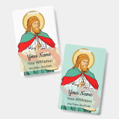 St. Luke, Beloved Physician (RLS 08; MedVers.) Badge (Voor- en achterkant)