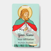 St. Luke, Beloved Physician (RLS 08; MedVers.) Badge (Achterkant)