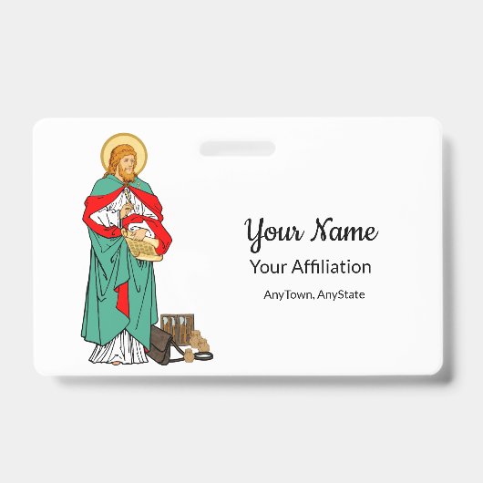 St. Luke, Beloved Physician (RLS 08; MedVers.) Badge (Voorkant)