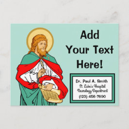 St. Luke, Beloved Physician (RLS 08; MedVers.) Briefkaart